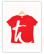 T-Shirt girl red